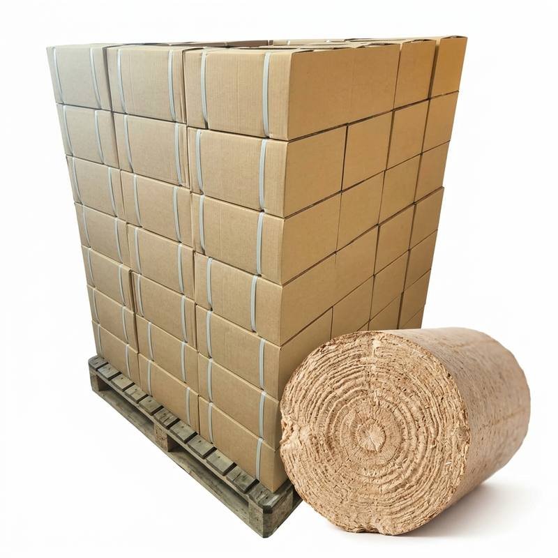 Bûches Densifiées Confort 960kg Feuillus-Résineux Promo