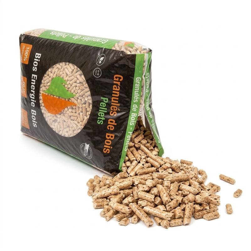 Pellets Alpes Energie Bois 70 Sacs Résineux Alpins