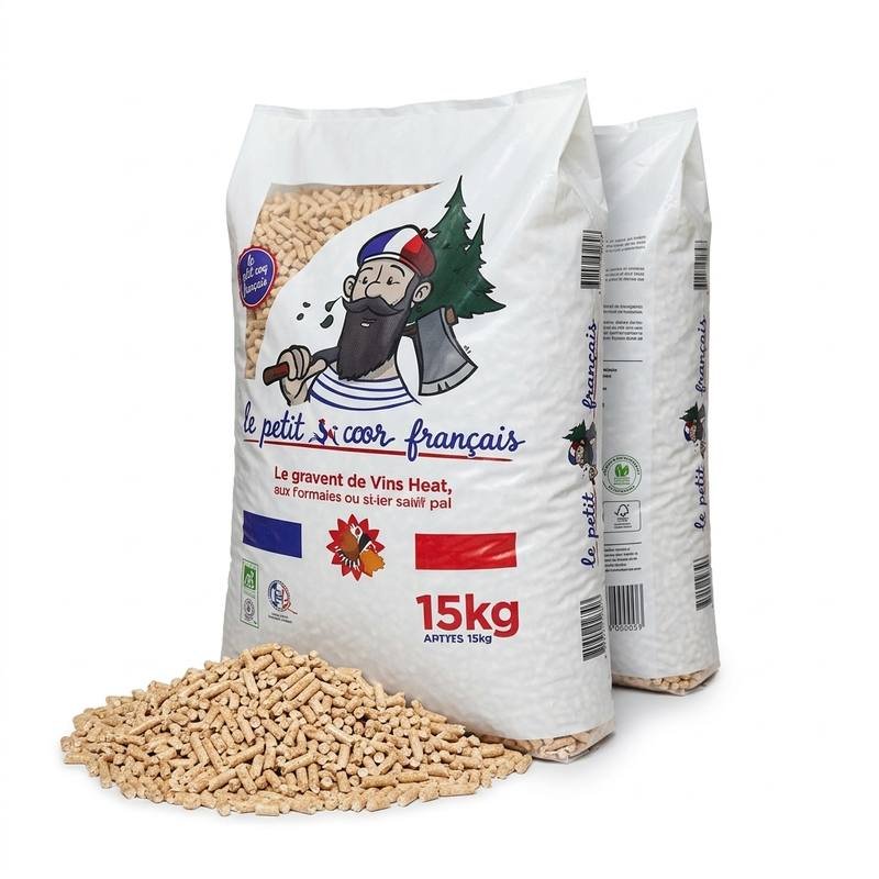 Pellets Le Petit Scieur Français 65 Sacs Artisanal