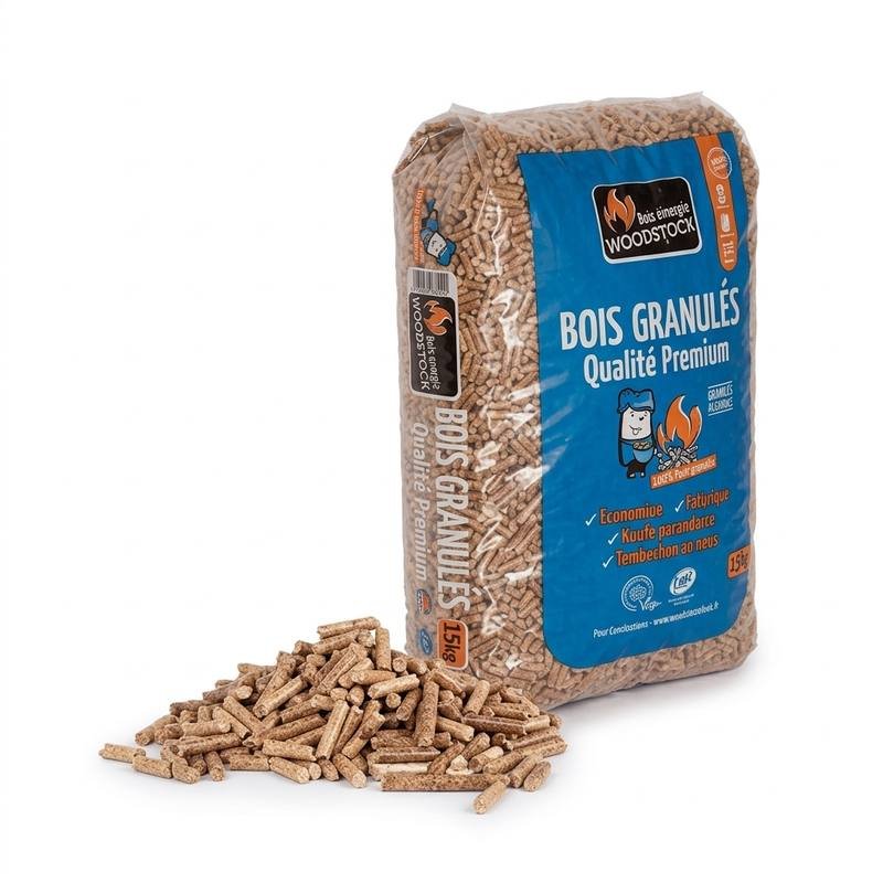 Granulés Woodstock Palette 78 Sacs Volume Max Promo