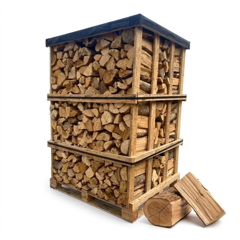 Palette 2,9 Stères Feuillus Durs 33cm Pas Cher