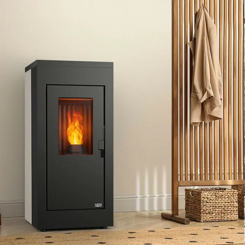 Poêle à granulés étanche Vulcano Silenzio UP 9,2 kW – Surface jusqu’à 90m² – Ultra silencieux